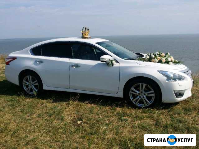 Nissan Teana new с украшениями на свадьбу Ростов-на-Дону - изображение 1