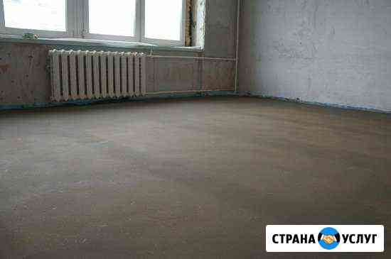 Стяжка пола (наливные полы) Салават