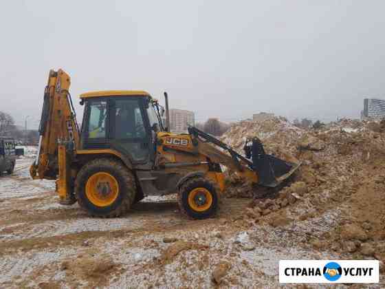 Аренда экскаватора погрузчика JCB Химки