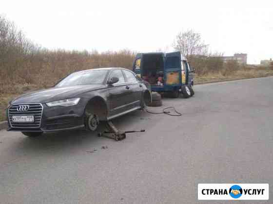 Выездной шиномонтаж, мобильный шиномонтаж Санкт-Петербург