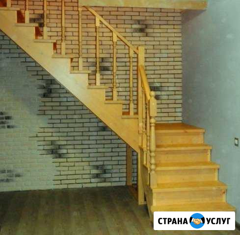 Деревянные лестницы в дом. Частный мастер Голицыно - изображение 1