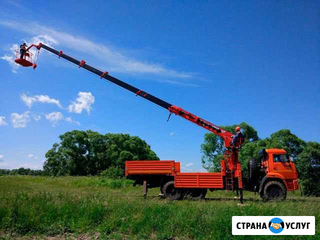 Аренда манипулятора-автовышки Москва - изображение 1