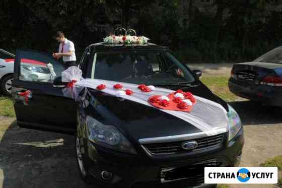 Аренда свадебных украшений на автомобили Рязань