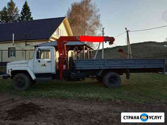 Грузоперевозки, услуги манипулятора и автовышки Мариинский Посад