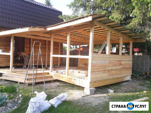 Строим беседки, бани, дачные домики Новосибирск - изображение 1