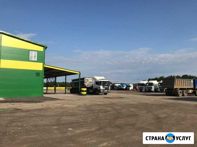 Стоянка грузовиков Большие Колпаны - изображение 1