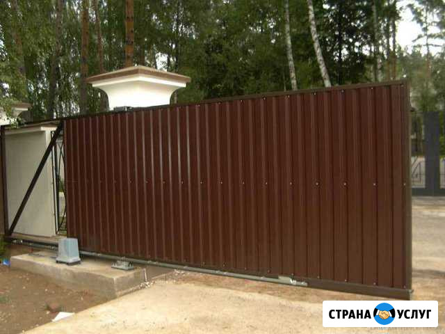 Автоматические ворота навесы, заборы, сварка Ростов-на-Дону - изображение 1