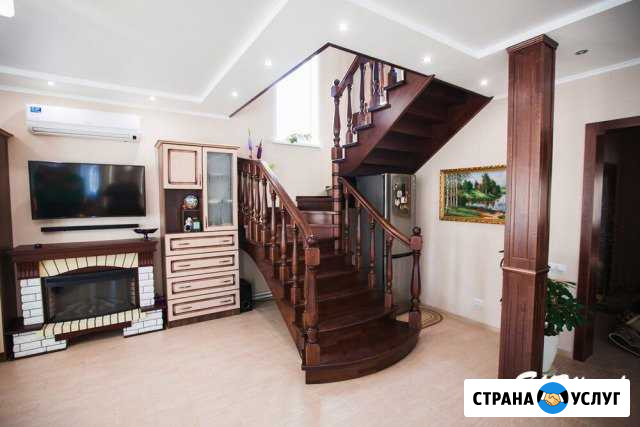 Интерьерные (деревянные) лестницы на заказ Курган - изображение 1