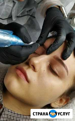 Модели на перманентный макияж, татуаж бровей Москва - изображение 1