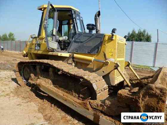 Бульдозер komatsu D63E-12, Каток bomag 212 Березники