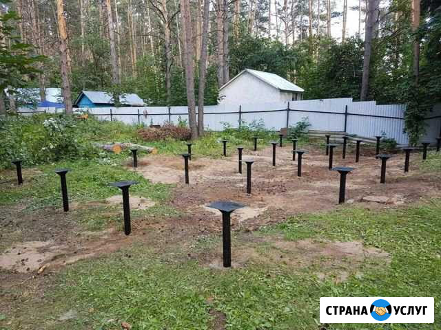Монтаж винтовых свай в Пестрецах и в Казани Пестрецы - изображение 1