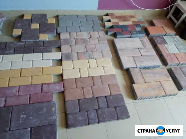 Продажа и укладка тротуарной плитки Елец - изображение 1