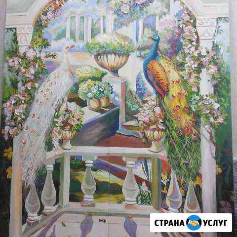 Ремонт. Роспись стен, барельеф, штукатурка Йошкар-Ола