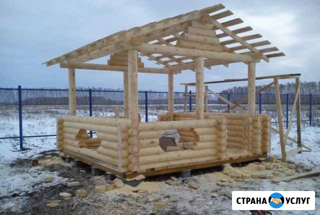 Беседки из сруба Ачхой-Мартан - изображение 1