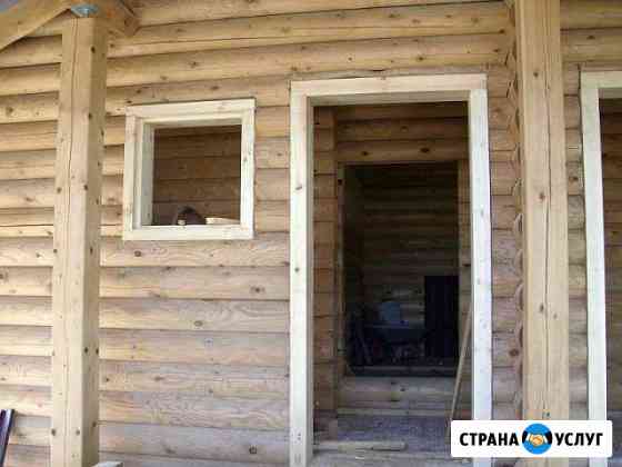 Окосячка,шлифовка,Конопатка,покраска отделка домов Рязань
