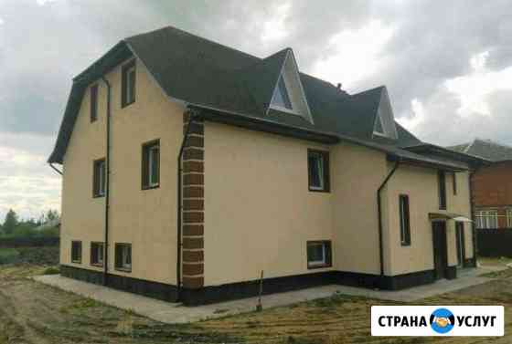 Мокрый фасад, фасадная штукатурка, стяжка Санкт-Петербург
