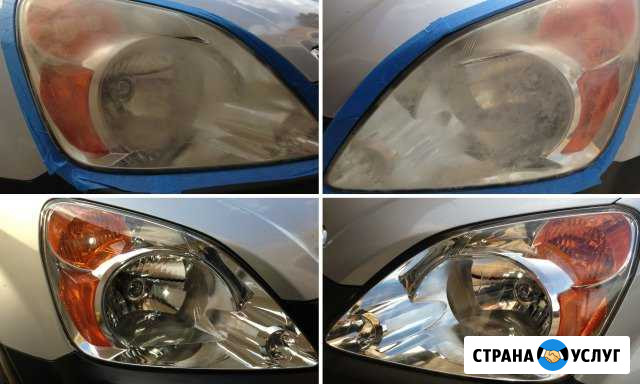 Профессиональная полировка фар и химчистка авто Ростов-на-Дону - изображение 1