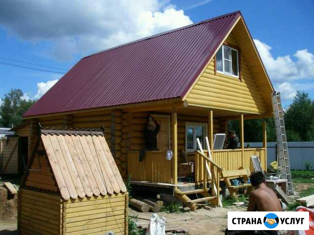 Дома бани срубы под заказ Новомосковск - изображение 1