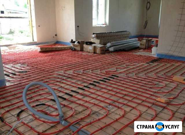 Установка котлов, отопления, монтаж теплых полов Сочи - изображение 1