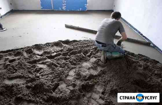 Полусухая стяжка пола Лобня