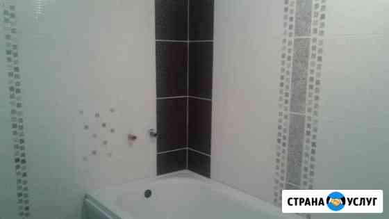 Ремонт ванной комнаты и туалета под ключ Волгоград