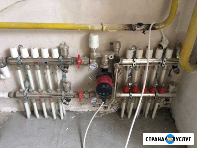 Отопление, тёплый пол, водопровод, канализация Таганрог - изображение 1