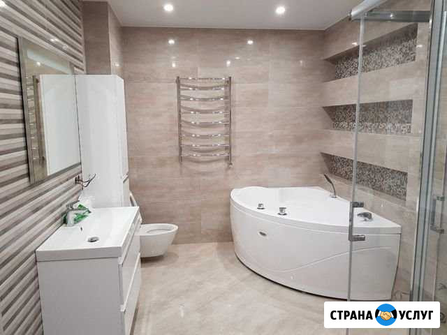 Ремонт ванны под ключ, укладка плитки Краснодар - изображение 1