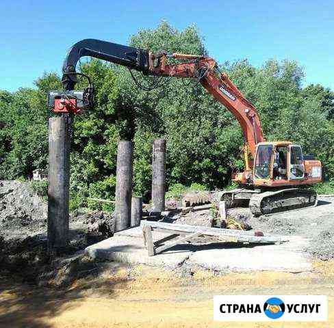 Аренда вибропогружателя с оператором Красноярск