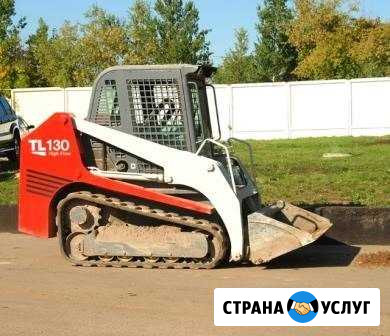 Услуги гусеничного мини погрузчика Москва - изображение 1
