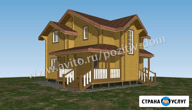 Построим дом 120м2 для жизни из проф бруса Талинка - изображение 1