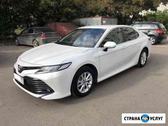 Аренда автомобиля с водителем.Toyota camry v70 Реутов