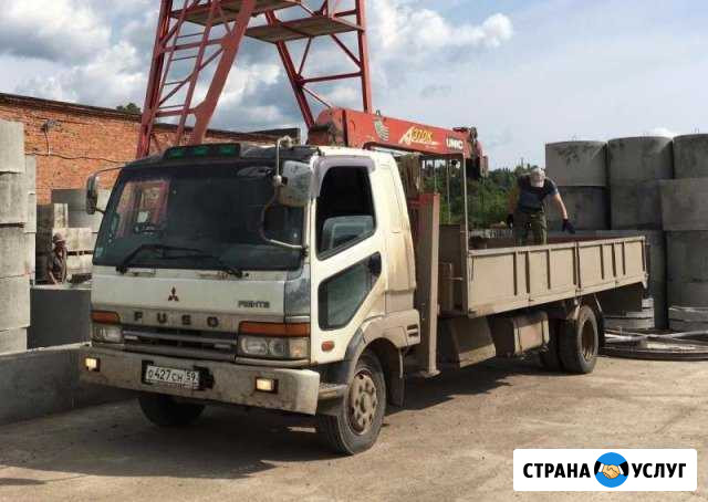 Услуги Кран Борт Манипулятор Автовышка Киров - изображение 1