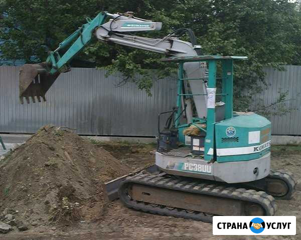 Миниэкскаватор Земляные работы Нижний Ломов - изображение 1