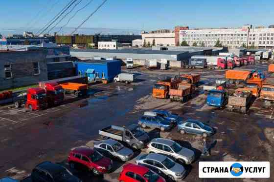 Автостоянка для грузовых авто и спецтехники Уфа