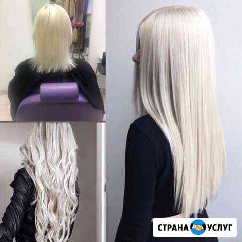 Наращивание волос, Микрокапсульная технология Сочи