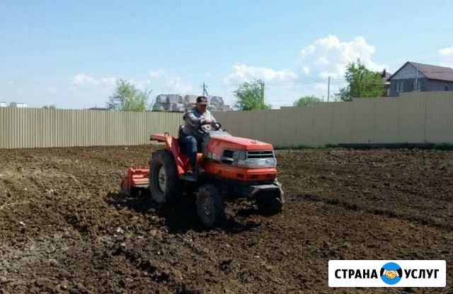 Вспашка земли минитрактором, фрезерование Заокский - изображение 1