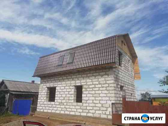 Строительство домов бань крыш Томск