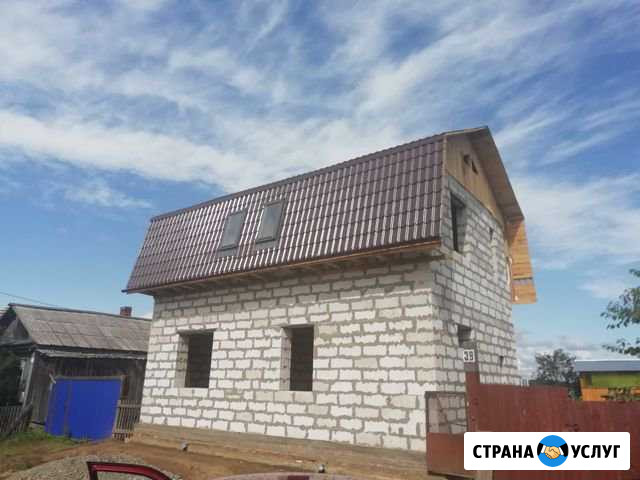 Строительство домов бань крыш Томск - изображение 1