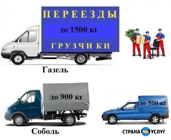 Услуги Грузоперевозки Газель/Каблук/Грузчики Набережные Челны - изображение 1