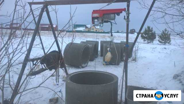 Колодцы, септики, канализация, кессоны под ключ Владимир - изображение 1