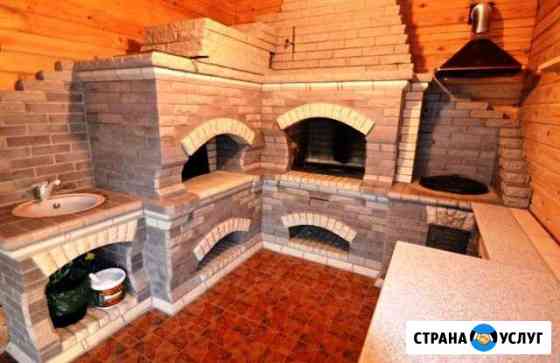 Строительство, облицовка каминов Грозный