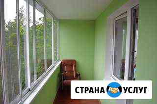Обшивка балконов и установка пластиковые окно Нижневартовск