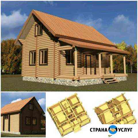 Строительство домов, бань из сруба Темрюк