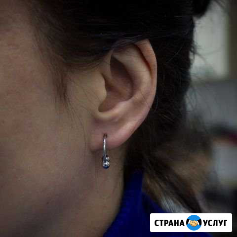Пирсинг мочки уха Волгоград - изображение 1