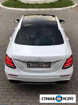 Аренда машины на свадьбу Мерседес E 213 AMG 2018 Москва