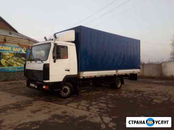 Грузоперевозки до 5 тонн, 40кубов, верх/бок/зад Бийск