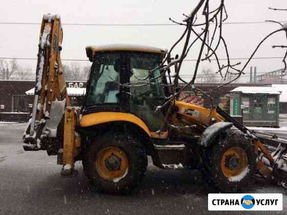 Аренда экскаватора погрузчика Москва