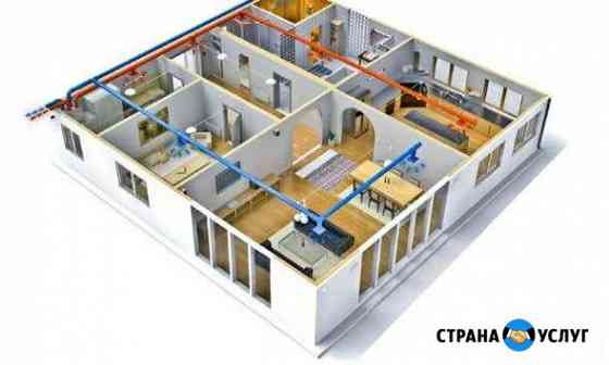 Монтаж оборудования систем вентиляции в домах Калининград