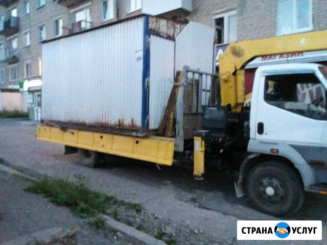 Кран борт авто-вышка Чусовой - изображение 1