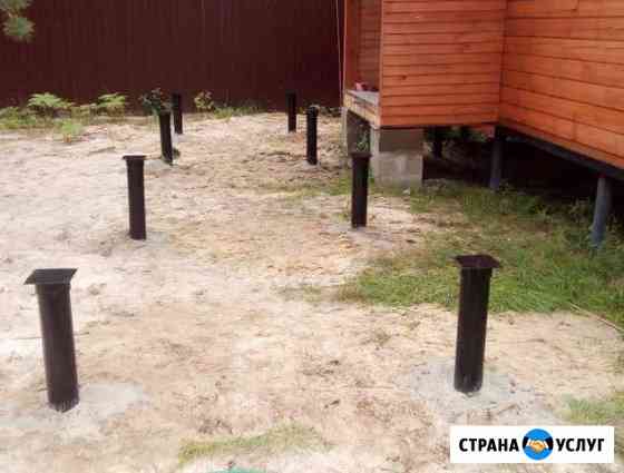 Фундамент на винтовых сваях Наро-Фоминск